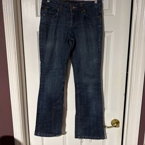 Volcom Women's Dark Wash Flare Jeans